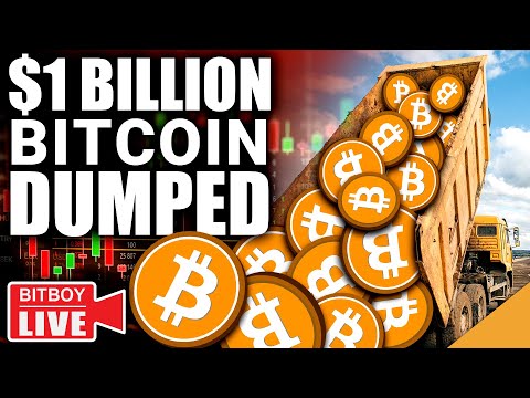 1 BILLION DOLLARS WORTH OF BITCOIN DUMPED!! (XRP Holders Pushed To The SIDELINES)