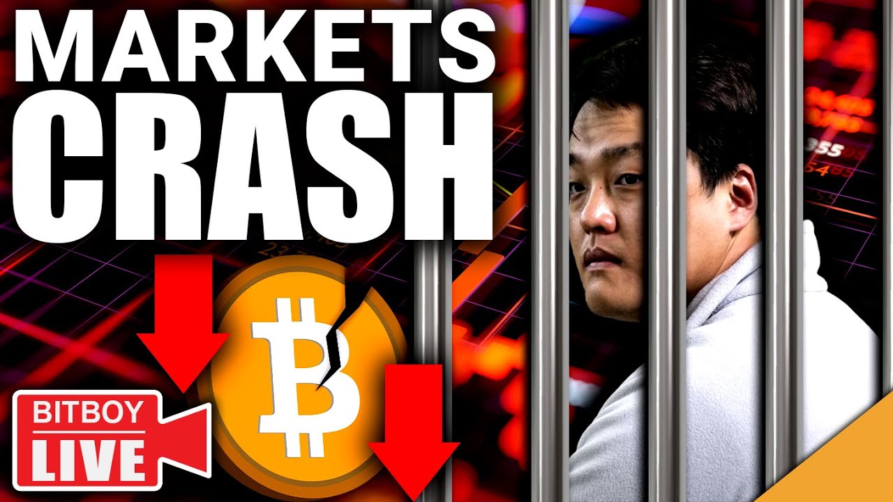 Bitcoin and Stocks Plummet (New Crypto Low Incoming?)
