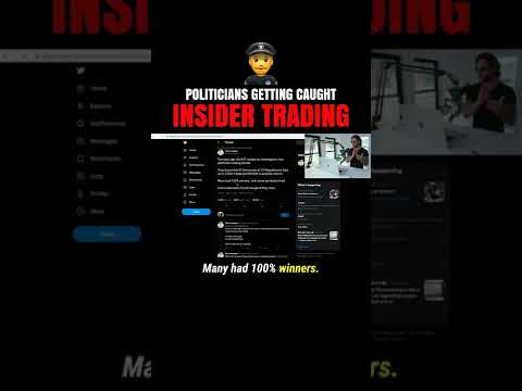 🚨Politicians Caught Insider Trading! This is CRAZY !!! #shorts