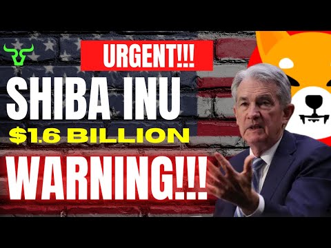 URGENT 🚨 $1.6 BILLION DOLLAR WARNING FOR SHIBA INU INVESTORS!!! - Shib