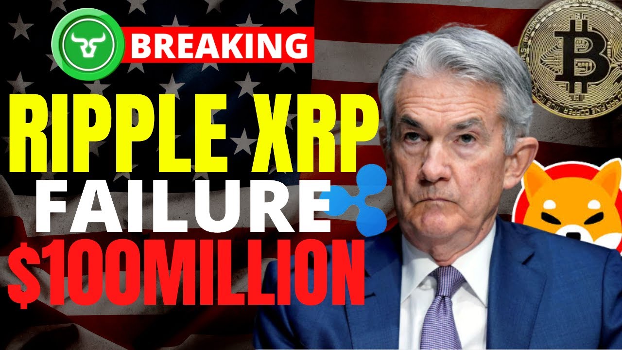 RIPPLE XRP CRYPTO FAILURE - $100M DRAINED