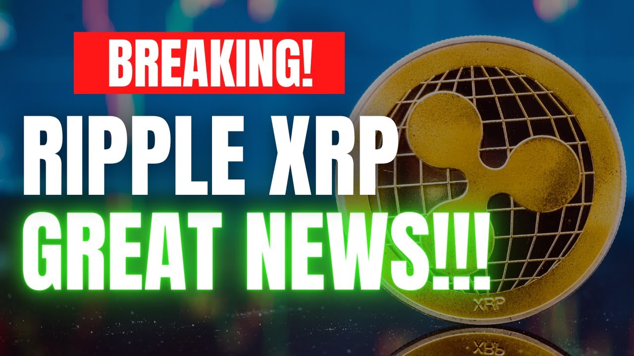 RIPPLE XRP: 🚨 GREAT NEWS!!!