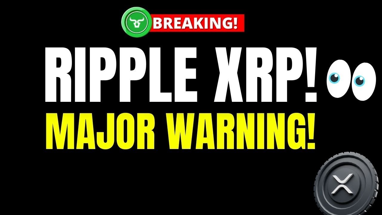RIPPLE XRP WARNING🚨!!!  THIS IS SERIOUS…