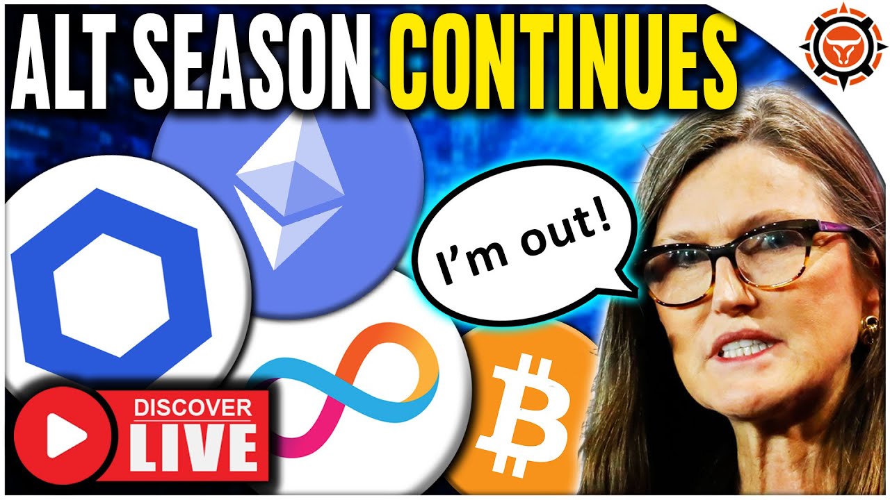 Ethereum, Chainlink & ICP PUMPING! (Kathie Wood Sells Her Bitcoin)