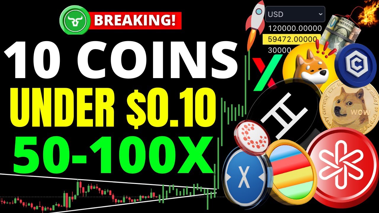 Top 10 Crypto Coins Will Make Millionaires! (BEST CRYPTO TO BUY NOW Under $0.10 in 2024)