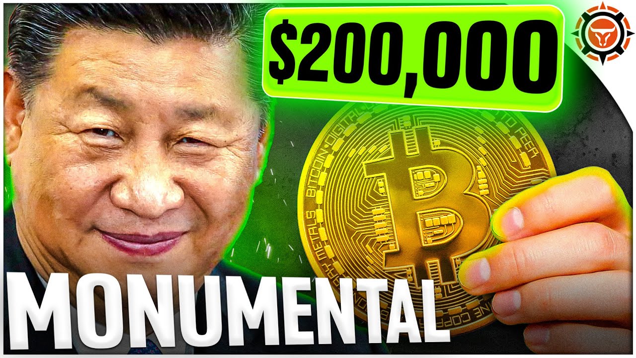 🚀China’s Bitcoin Plan: $200K Incoming (Biggest Stimulus in History)