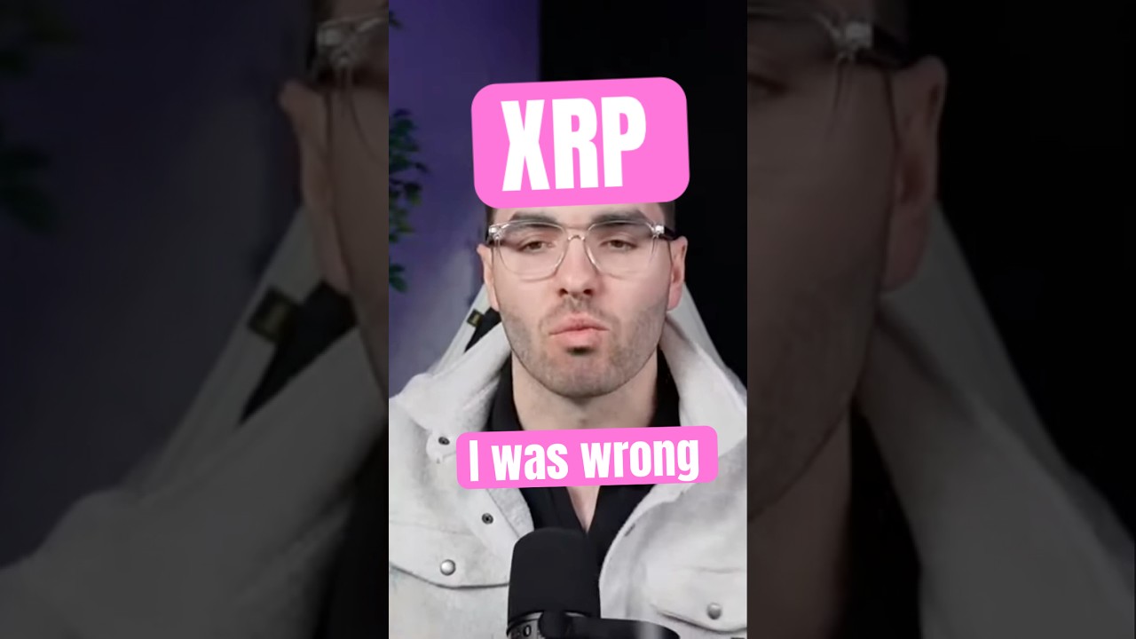 I was Wrong about XRP!!!! #xrp