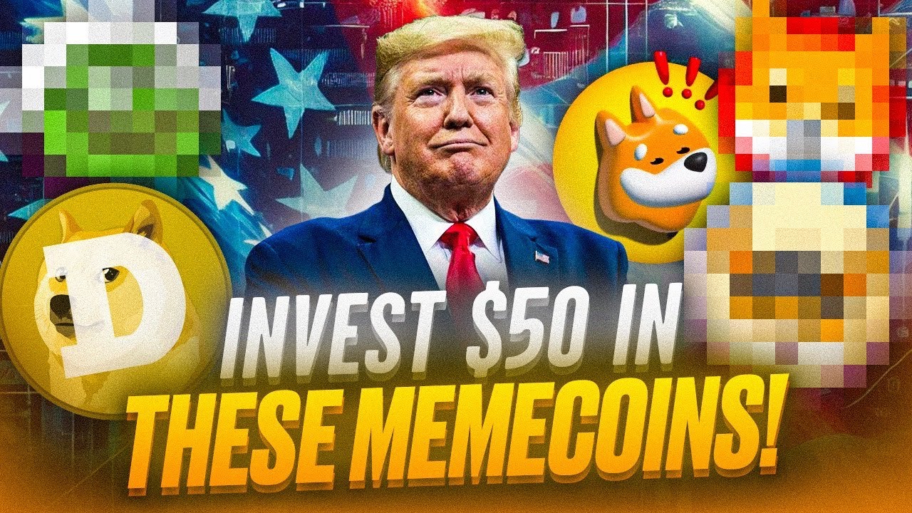 6 Meme Coins Set to Explode Before Trump’s Inauguration – Start with Just $50 Each!