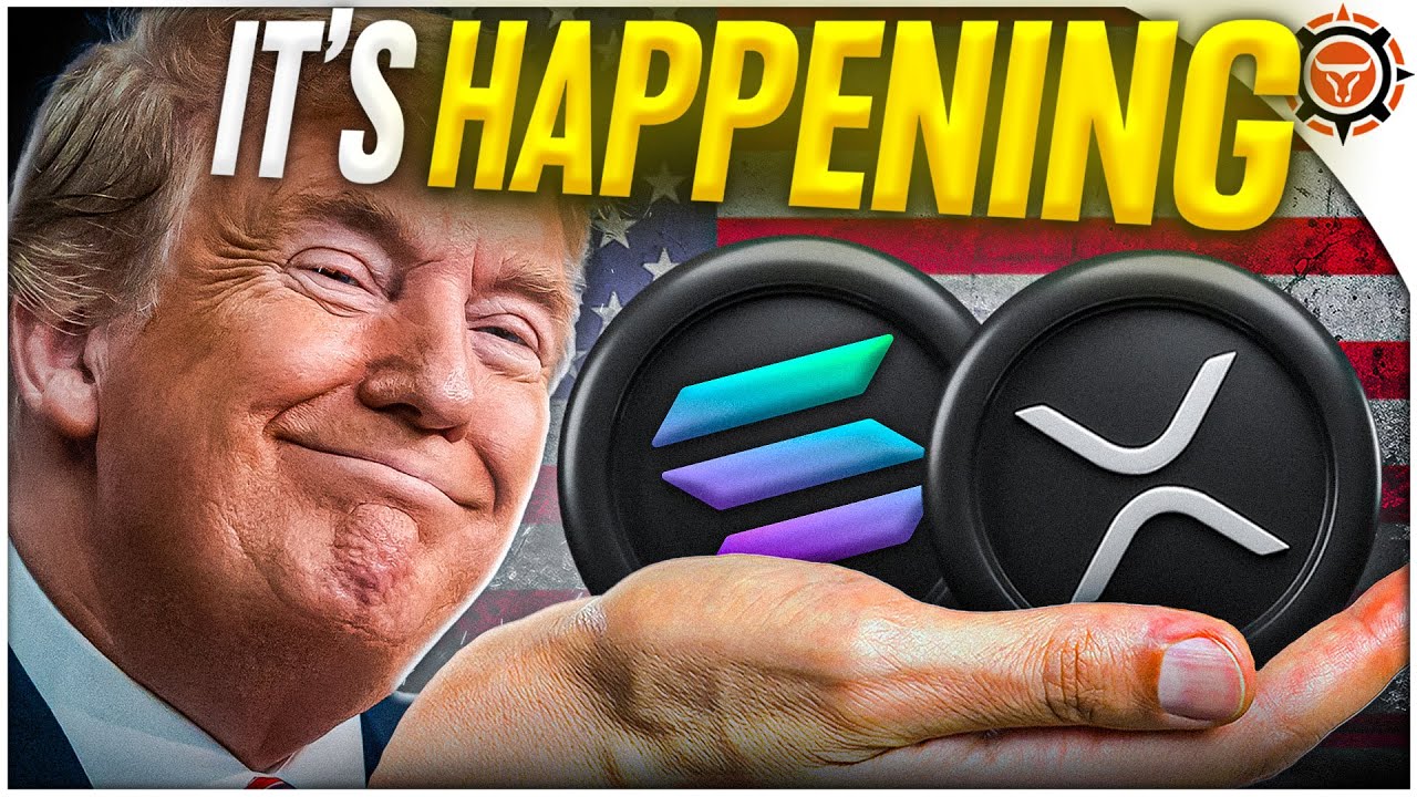 Trump Picks XRP & Solana for US Crypto Reserve (Massive Pumps Coming)