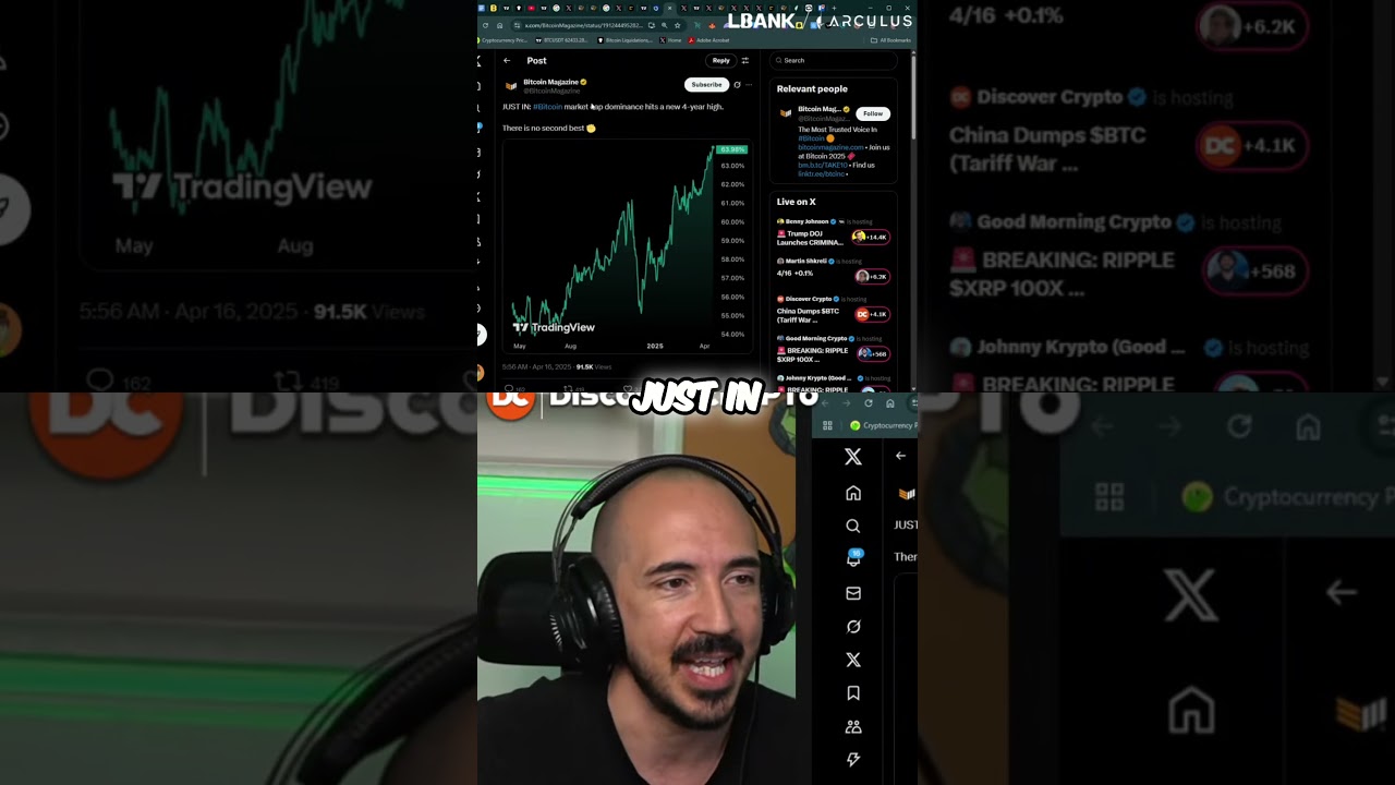 Bitcoin Dominance SURGES! Policy Updates You NEED to Know NOW!