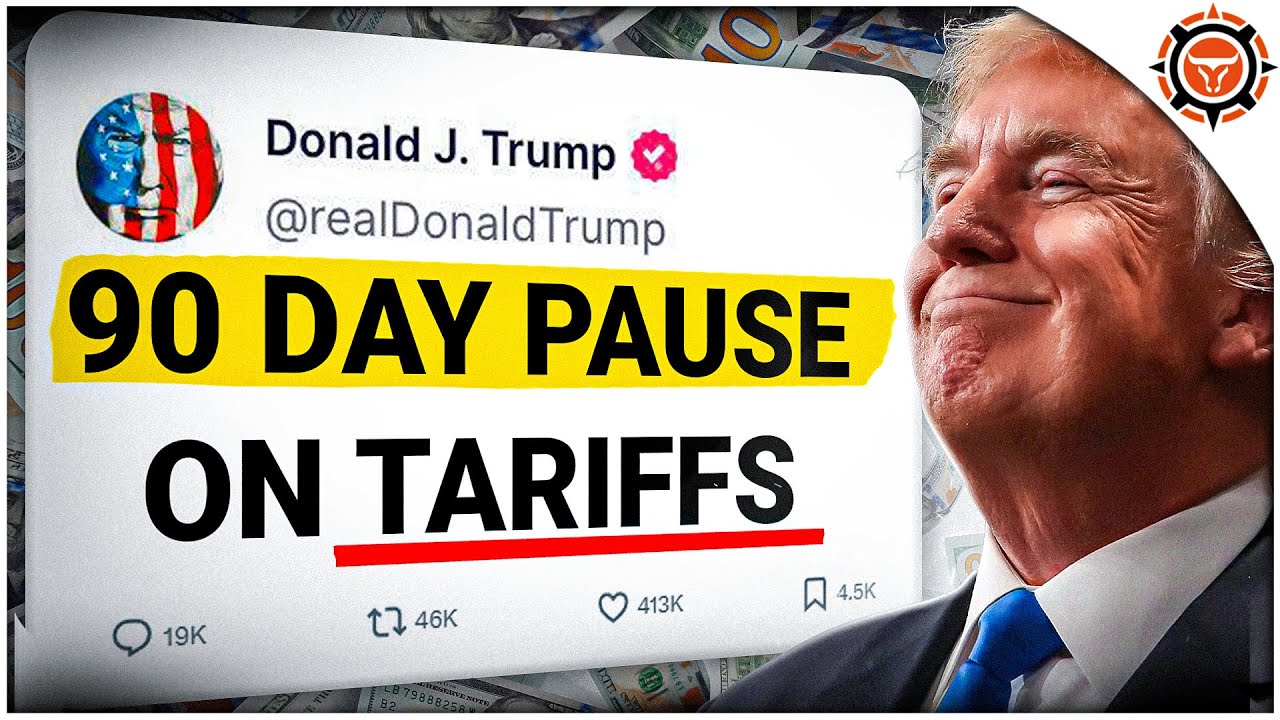 EMERGENCY: TRUMP PAUSES TARIFFS (Massive Crypto PUMP)