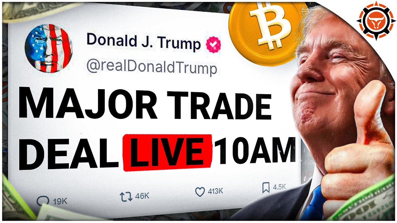 $100k Bitcoin: Shocking Trump Tariff MOVE (Ethereum & Altcoins SURGING)
