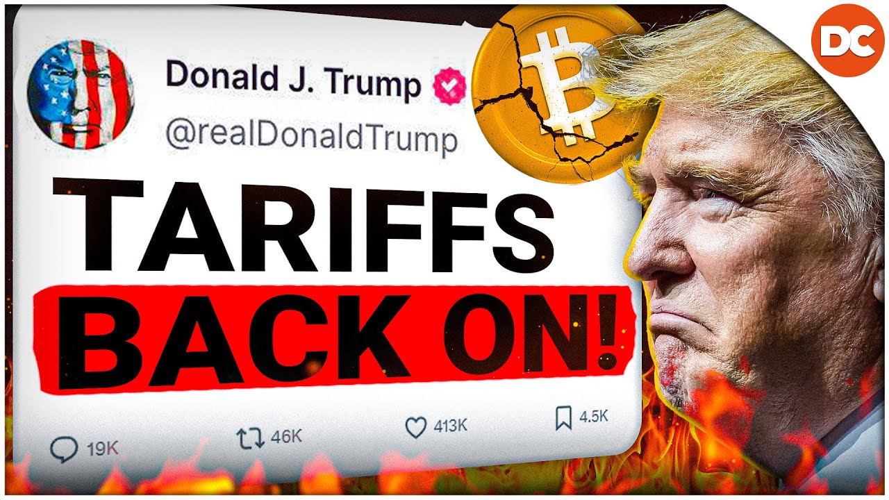 Bitcoin Falling: New TRUMP Tariff Destroying Crypto Prices