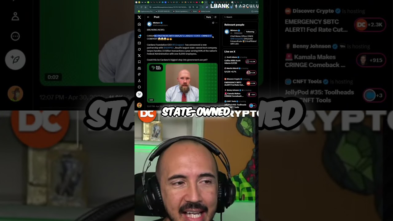 Cardano Partners with Brazilian IT Giant: HUGE Adoption!