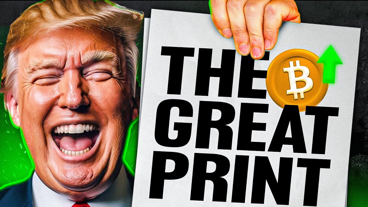 Trump's Plan To PUMP Crypto And Stocks (THE GREAT PRINT)
