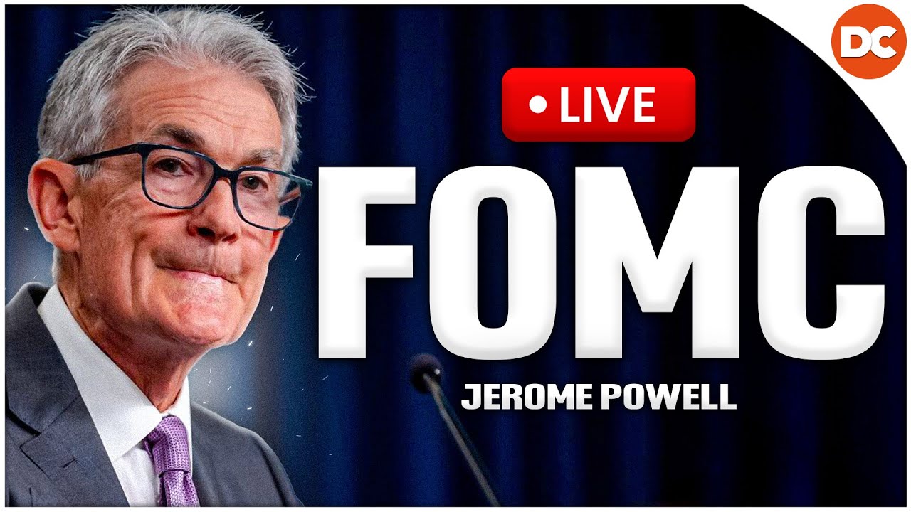 LIVE FOMC 🚨 Jerome Powell Announcement (Bitcoin & Crypto Markets React!)