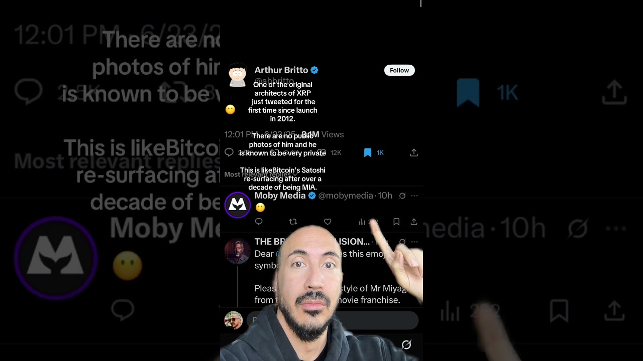 XRP Co-Founder Leaves Hiding