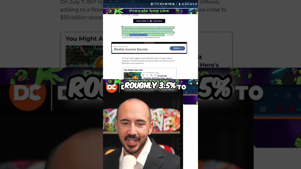 BlackRock's 700K Bitcoin: Is This The Crypto Revolution?