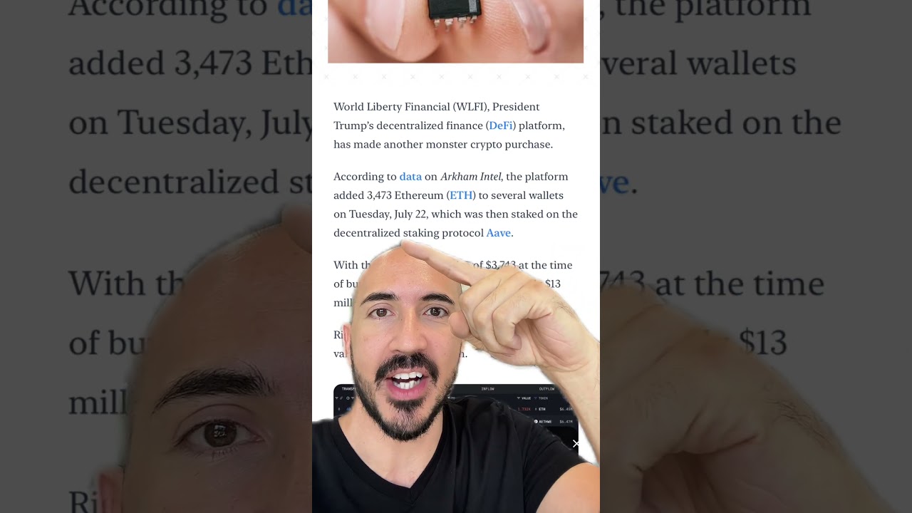 Trump Bought This Crypto (But There’s A Catch)