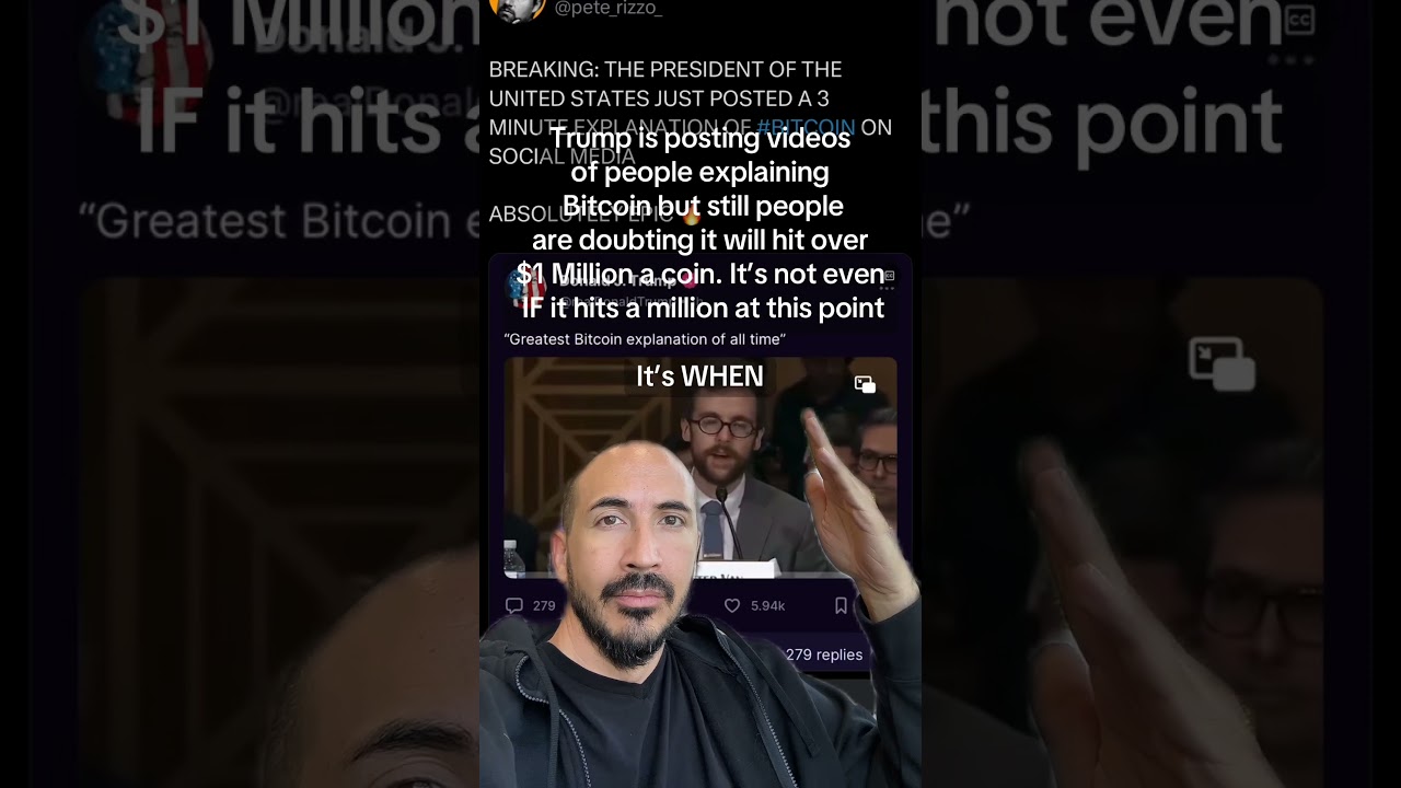 Trump Post On Bitcoin