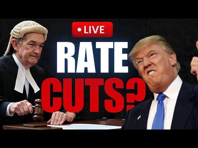 🚨TRUMP vs FED: LIVE Battle Over Rates (Will Markets Survive This?)