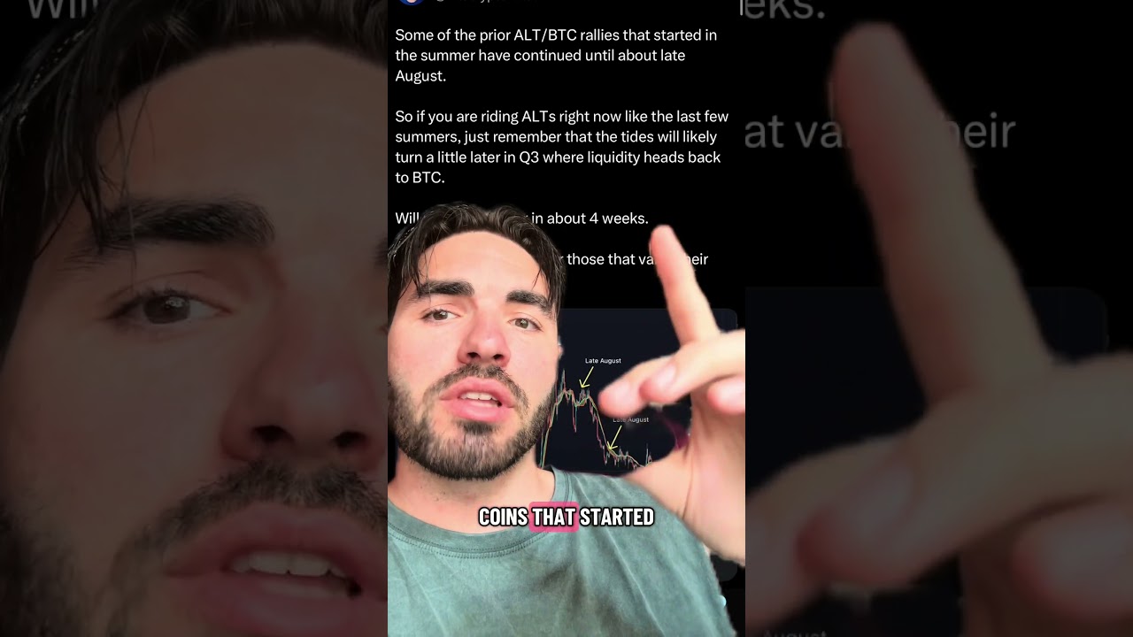 Crypto Warning ⚠️ 1 WEEK LEFT #crypto #cryptonews