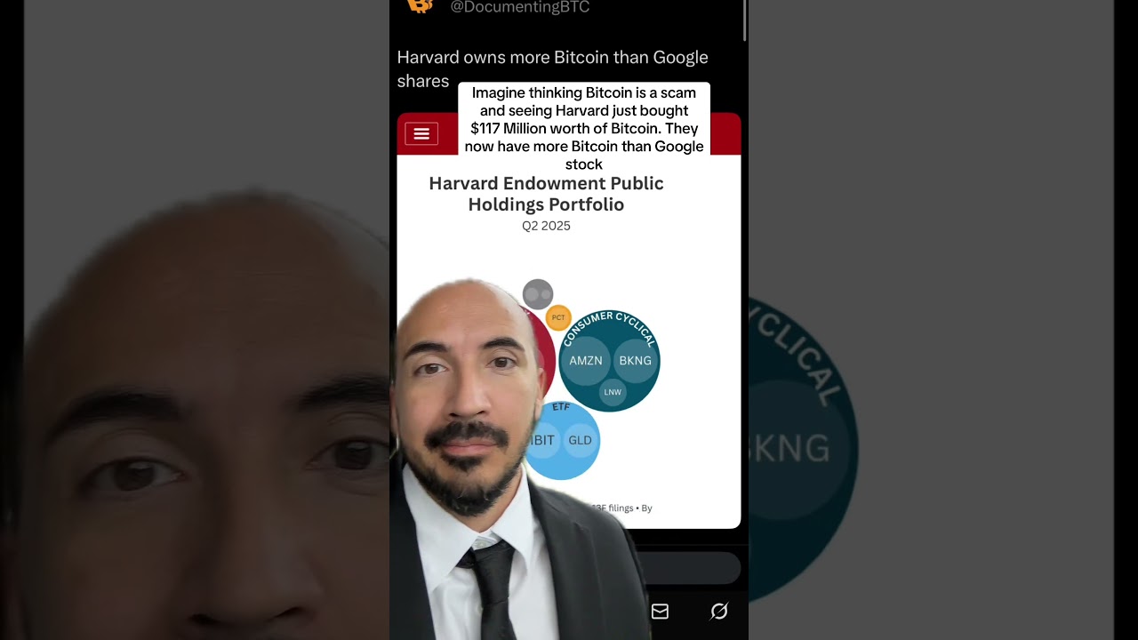 Harvard Buys BITCOIN!