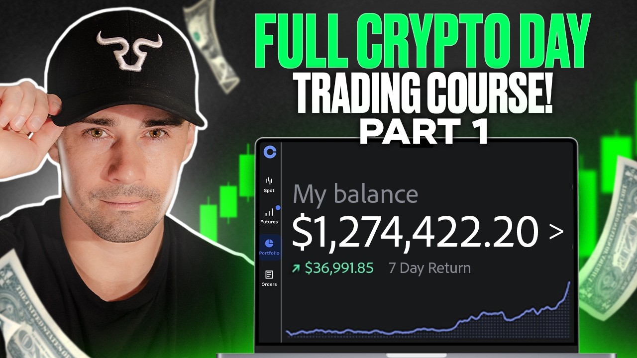 Best Crypto Day Trading Course for Beginners 2025 - PART 1 [Unlock Crypto Trading Secrets]