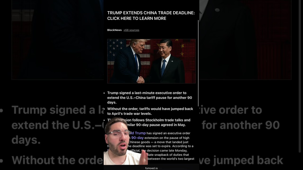 Trump Extends China Deal AGAIN