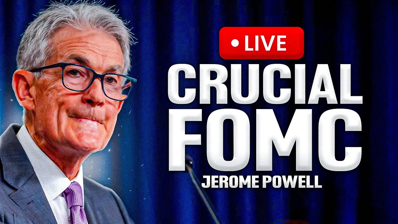 🚨LIVE FOMC: Powell’s Speech Could TRIGGER a MASSIVE Crypto Rally (Be Ready!)