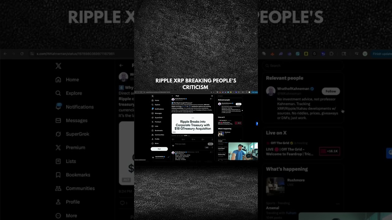 RIPPLE XRP BREAKING PEOPLE'S CRITICISM?