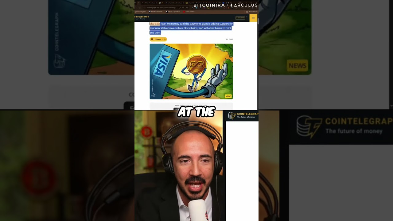 VISA TOP 4 ALTCOINS PICKS!