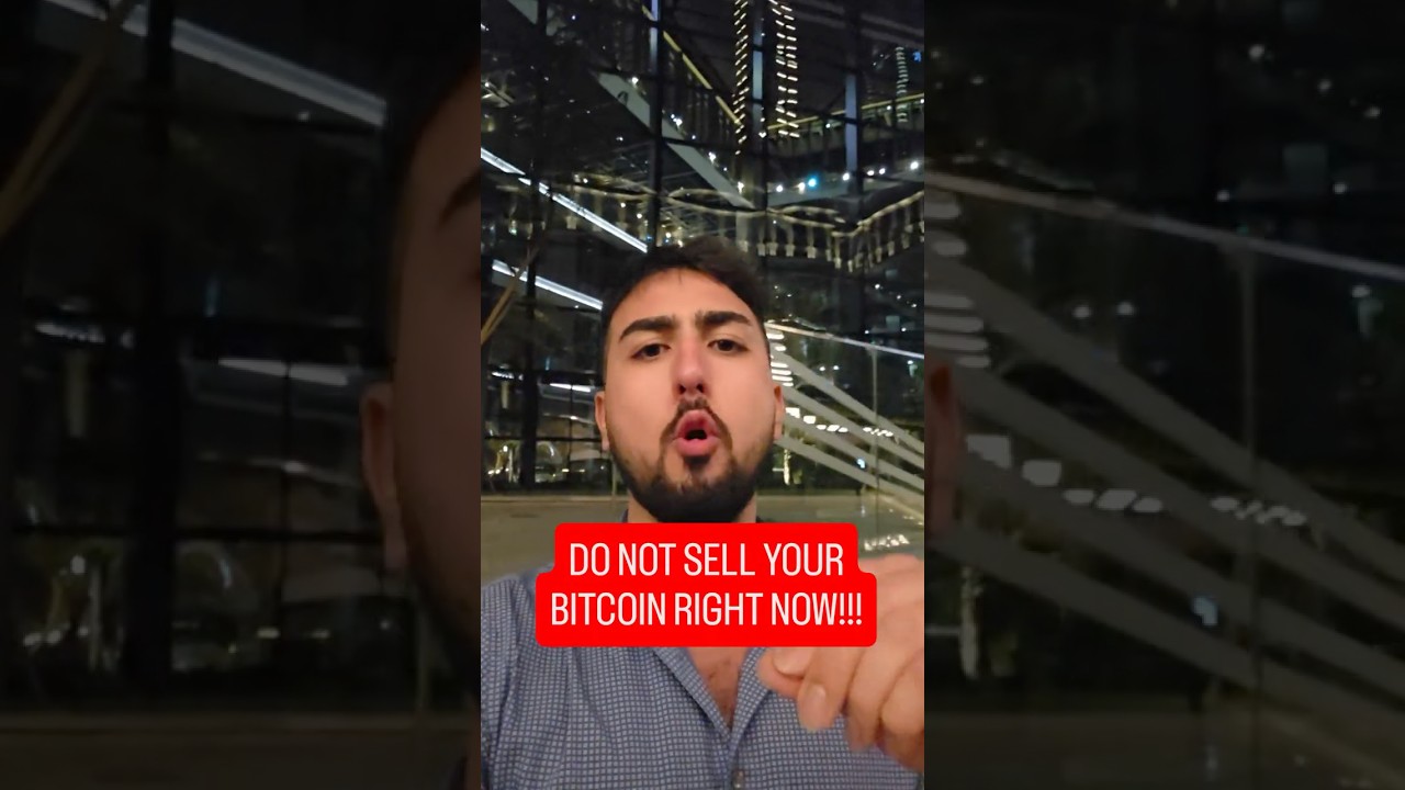DO NOT SELL YOUR BITCOIN RIGHT NOW!!!