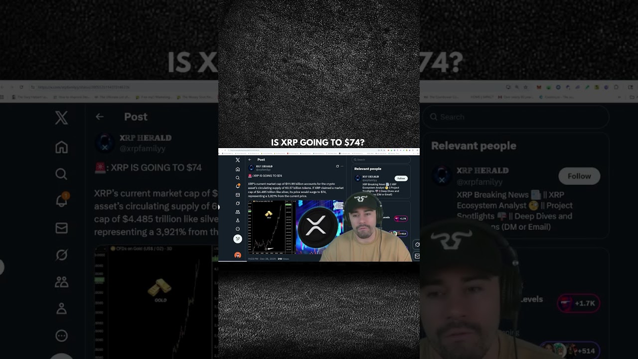 IS XRP GOING TO $74?