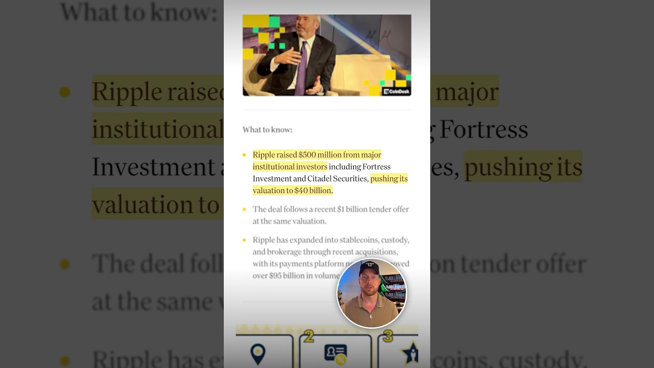 Ripple XRP - The $1B GTreasury Move Nobody's Talking About #XRP #Ripple