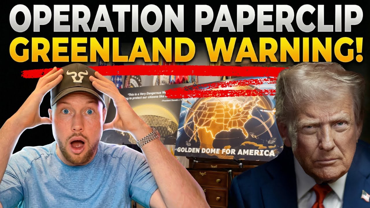 Operation Paperclip: The REAL Reason Trump Wants Greenland At The WEF (Project Iceworm Golden Dome)