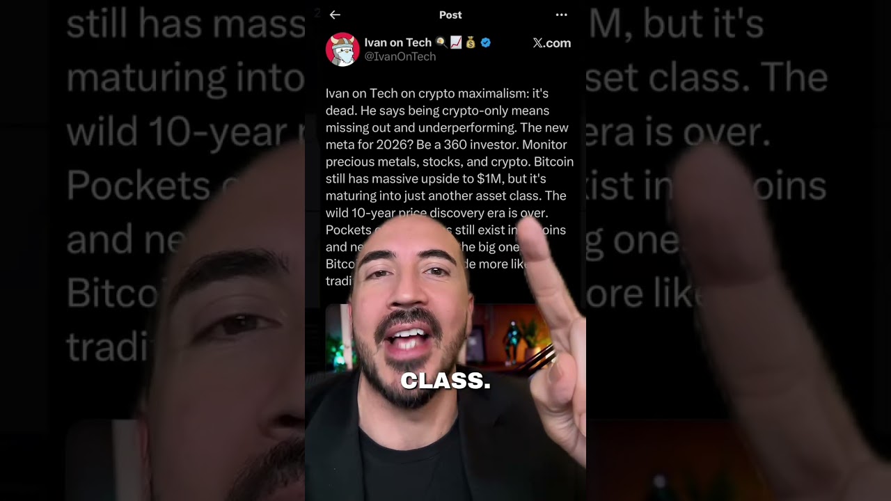 Diversify OUT OF CRYPTO