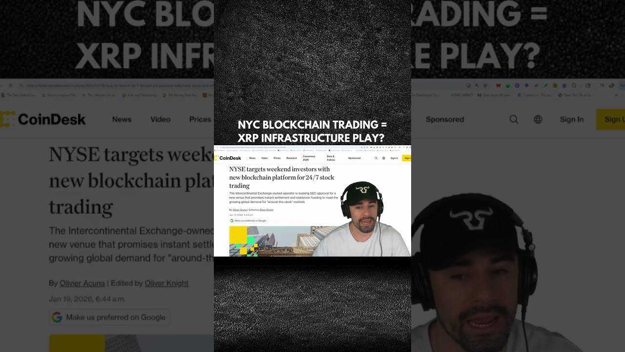 NYC BLOCKCHAIN TRADING = XRP INFRASTRUCTURE PLAY?