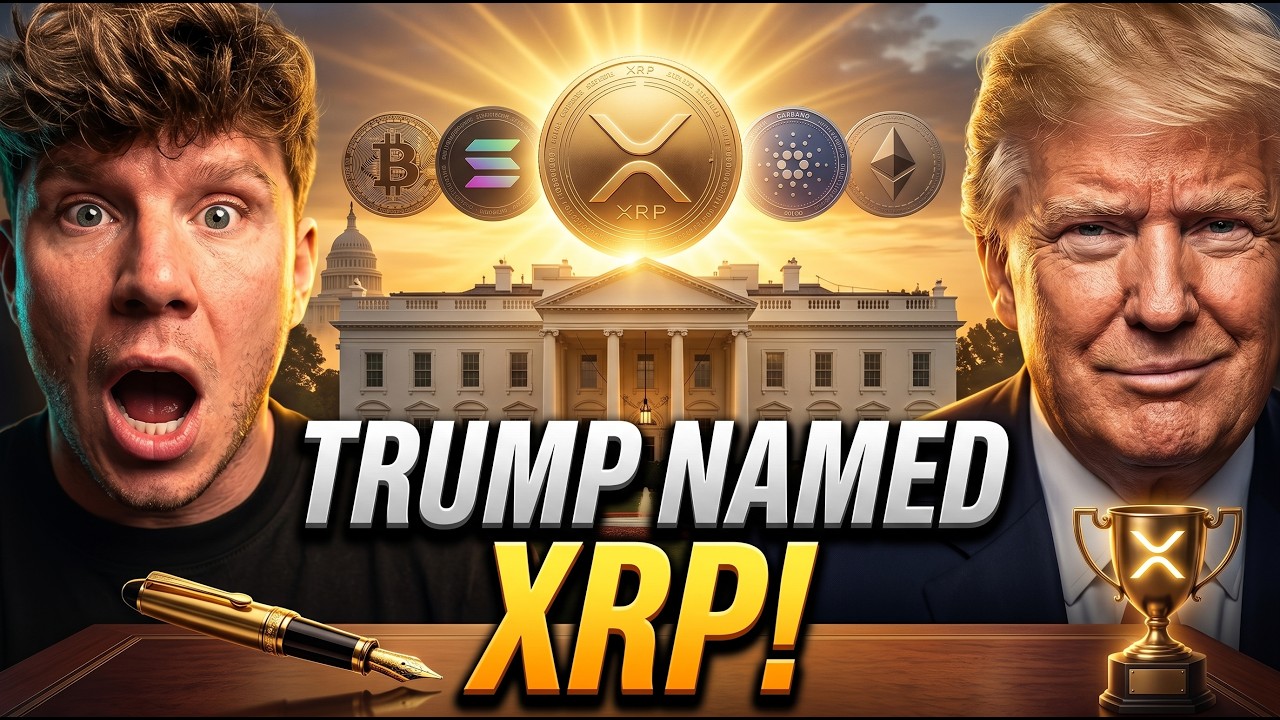 Ripple XRP EXPOSED: Trump Just Named It On A National Reserve List Out Of Nowhere!!