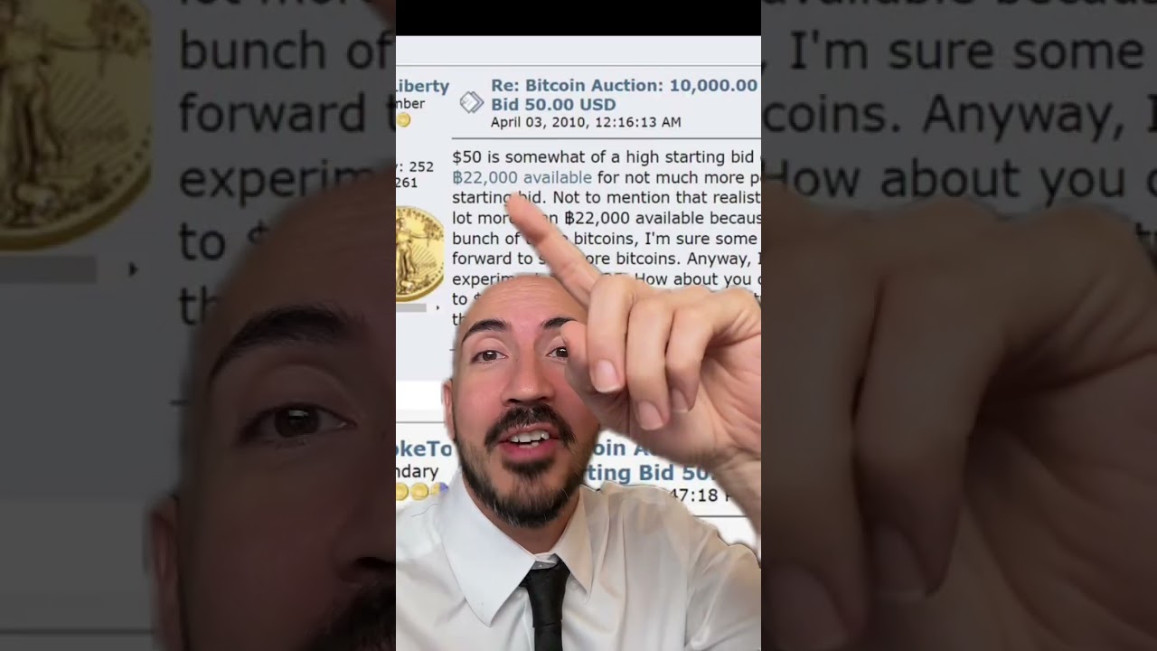 10,000 Bitcoin = $50? (TOO HIGH)