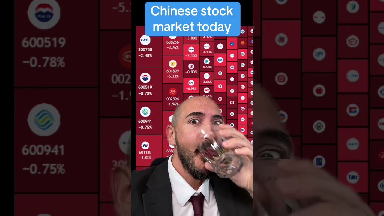 CHINESE STOCK MARKET CRASHING!