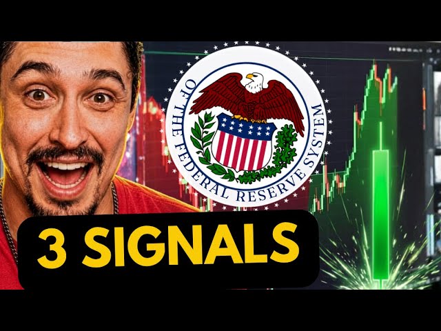 🚨FED ALERT: 3 Signals Point To A Massive Bitcoin Rally