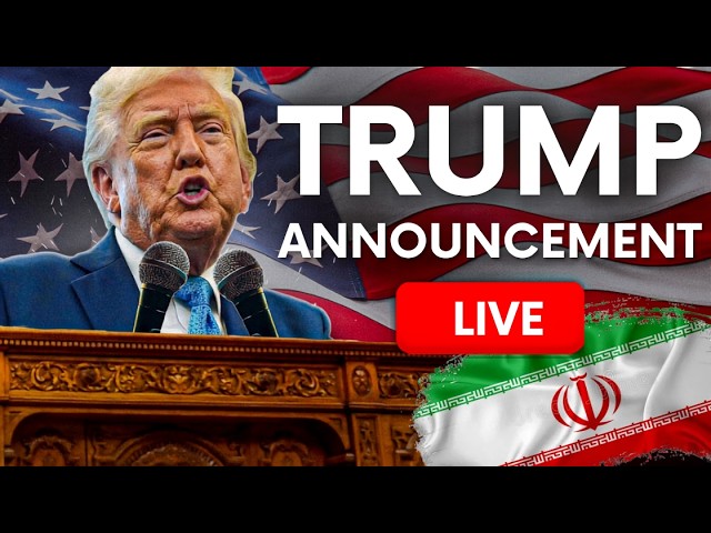 LIVE: Trump Address (Iran War Reignites!?)