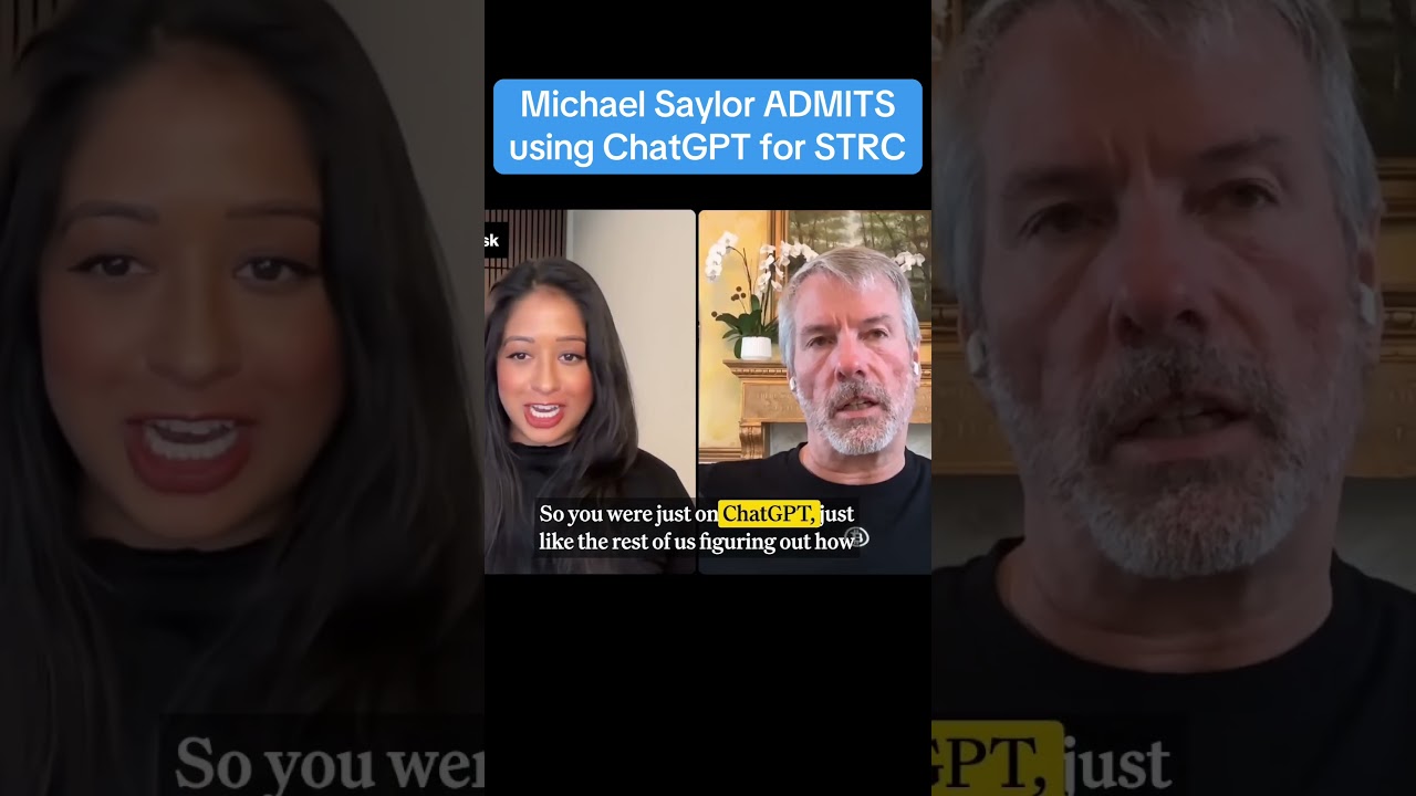 Michael Saylor Used ChatGPT To Make $STRC!