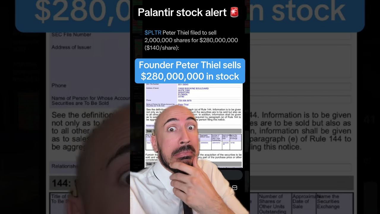 PALANTIR STOCK ALERT