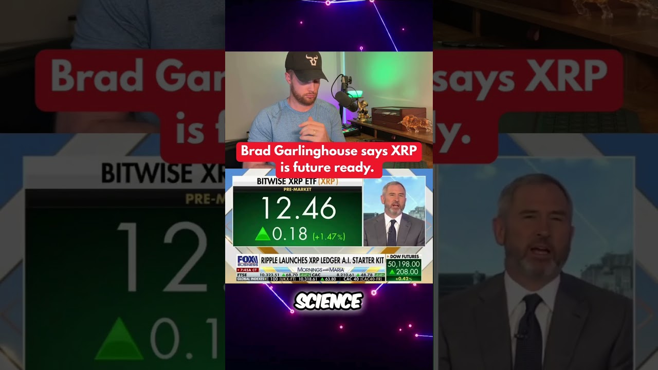 RIPPLE XRP: Brad Garlinghouse says XRP is future ready!