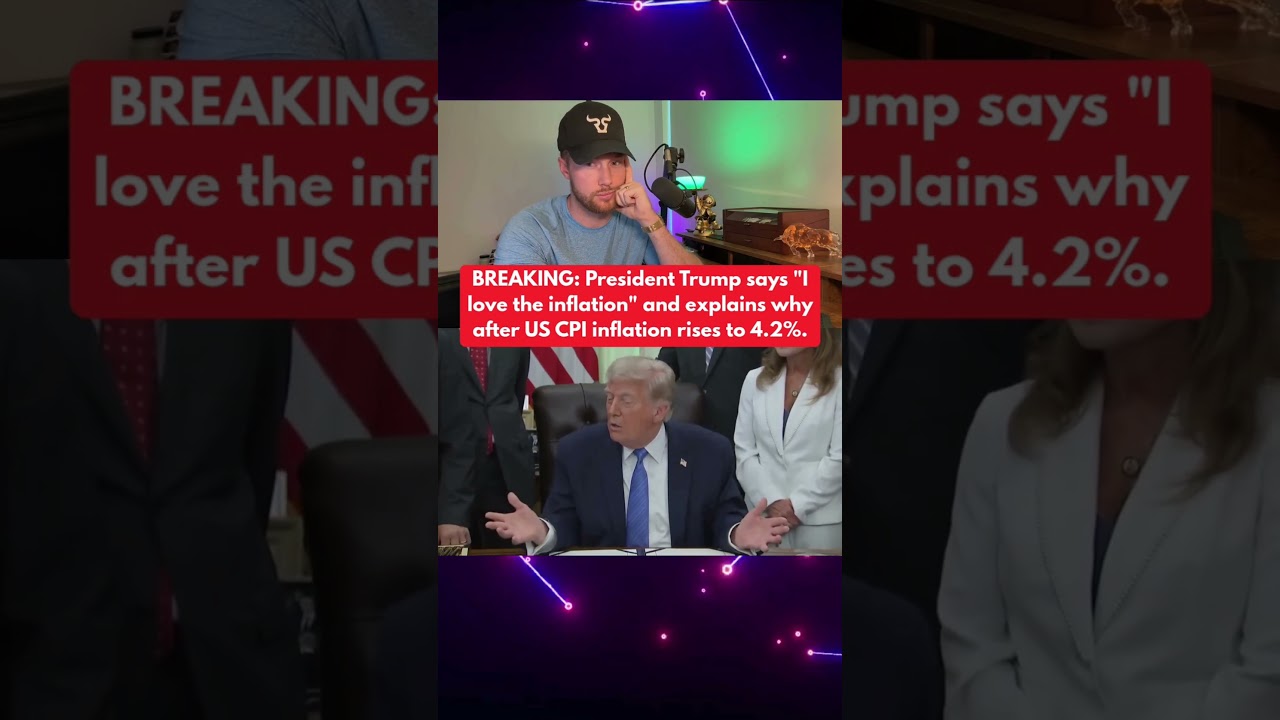 RIPPLE XRP: President Trump says "I love the inflation" and explains why?
