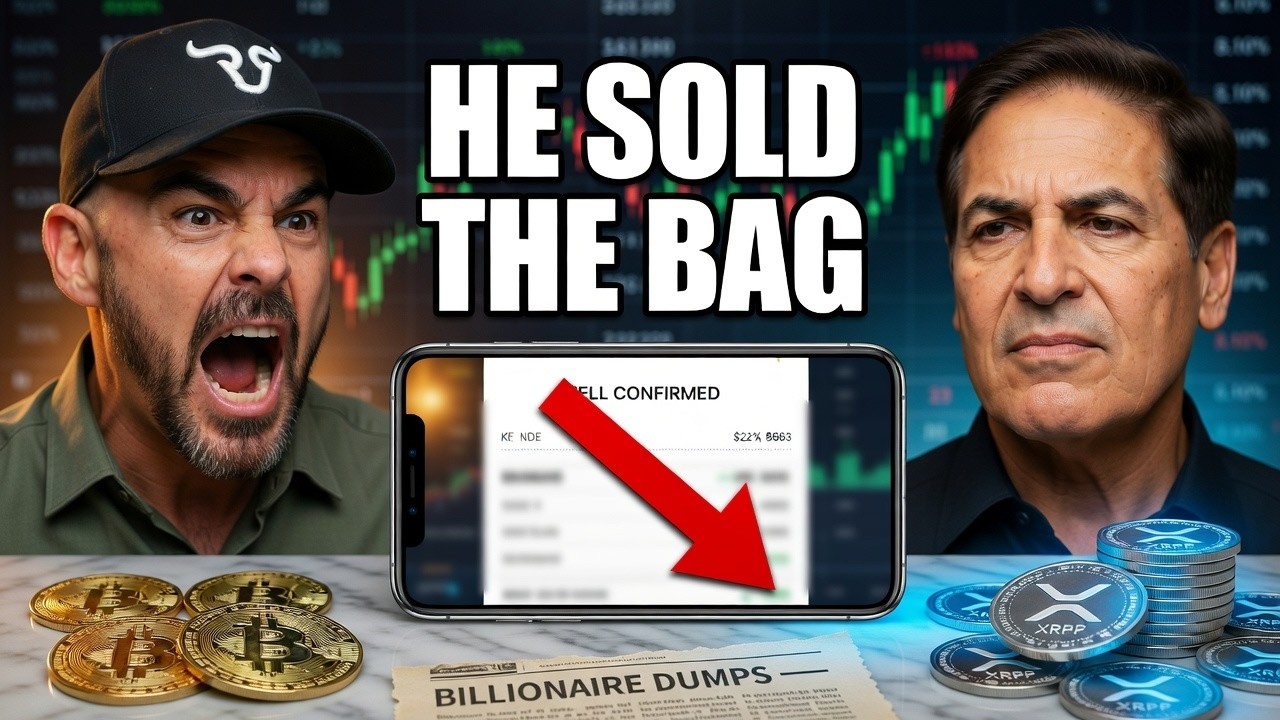Ripple XRP GET OUT OF BITCOIN!  Mark Cuban Just Said The UNTHINKABLE MOVE! HE SOLD HIS BAG