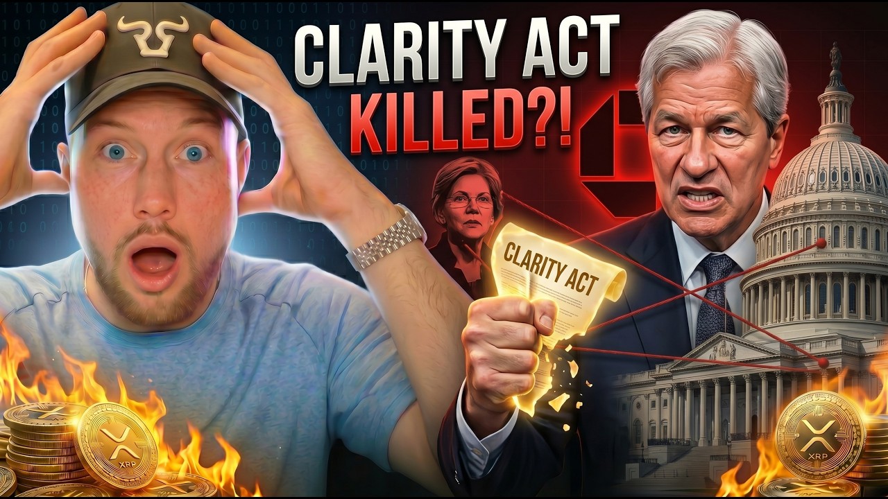 They Just BURIED The CLARITY Act?! And Most Crypto Holders Have No Idea!!