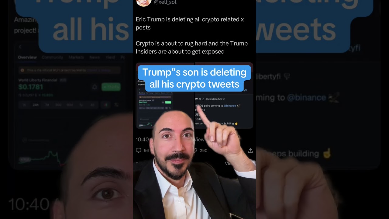 TRUMP FAMILY DUMPING THEIR BITCOIN?